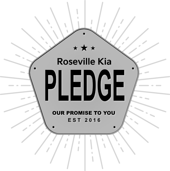 Roseville Kia Pledge logo