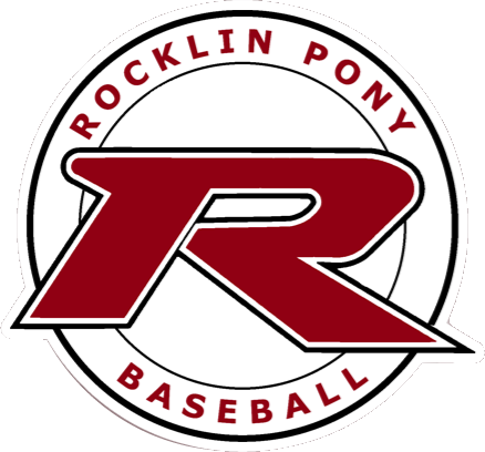 Rocklin Pony Youth Baseball logo