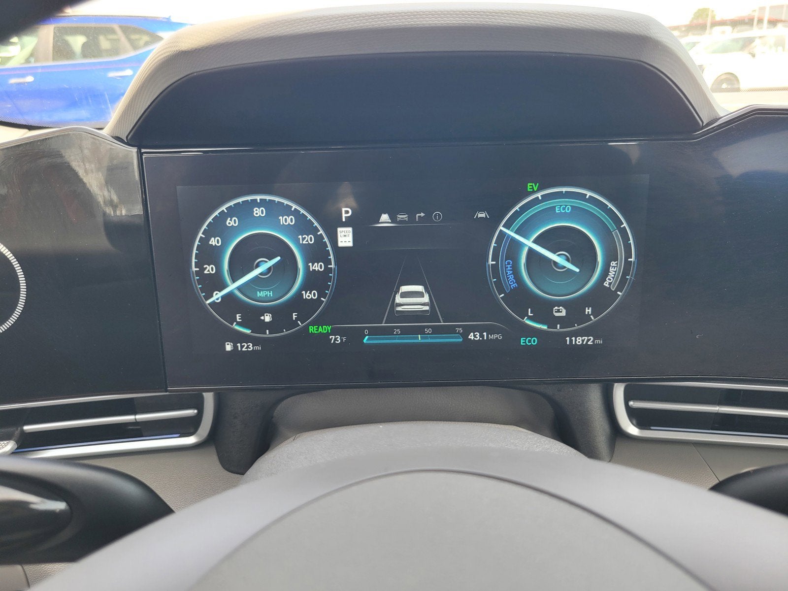 2024 Hyundai ELANTRA HYBRID BLUE