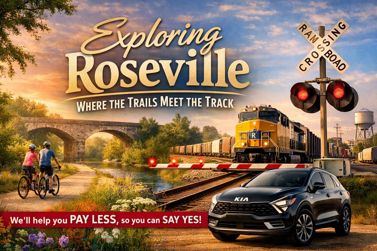 [HERO] Exploring Roseville: Where the Trails Meet the Track