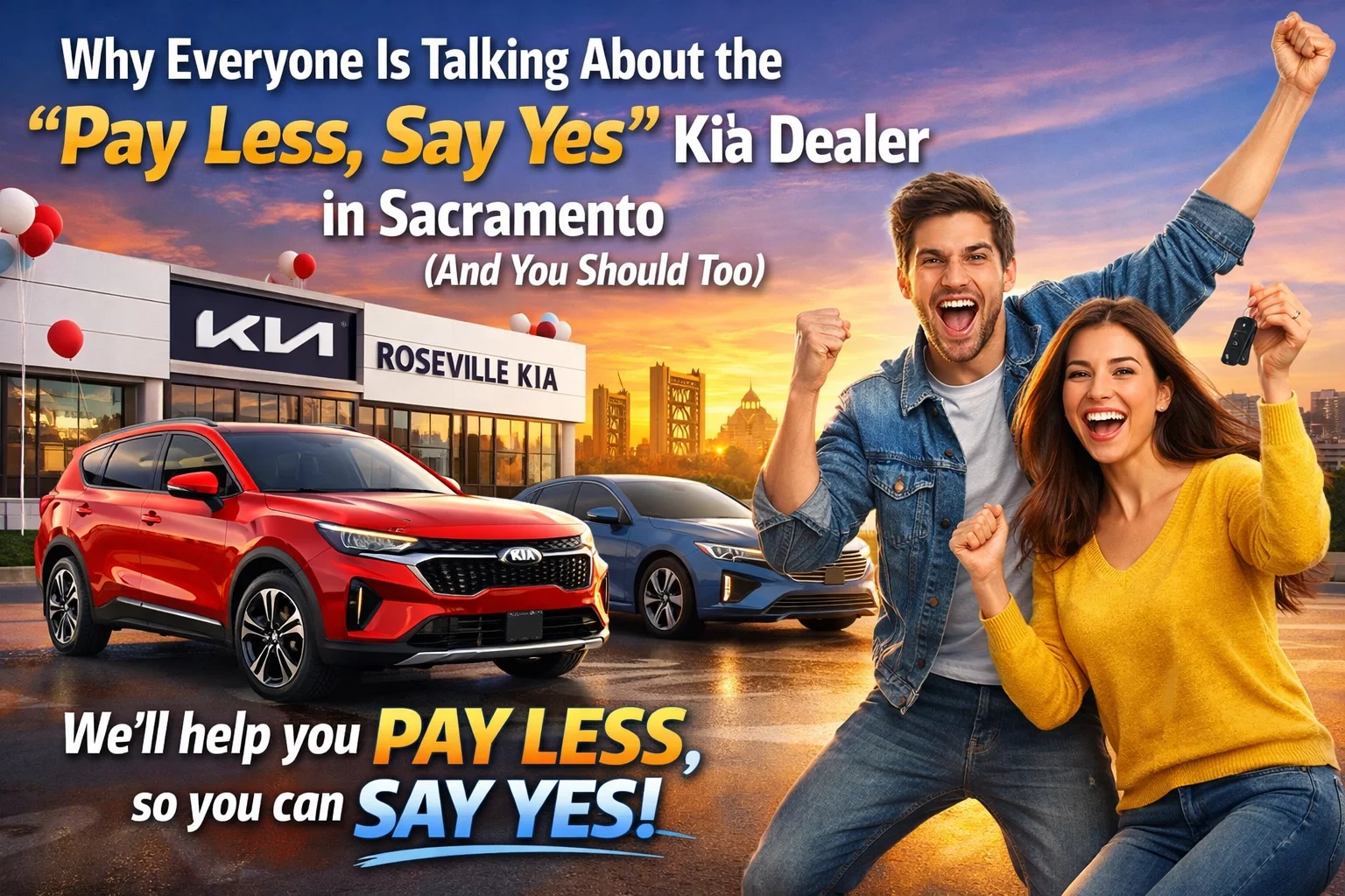 [HERO] Why Everyone Is Talking About the 'Pay Less, Say Yes' Kia Dealer in Sacramento (And You Should Too)