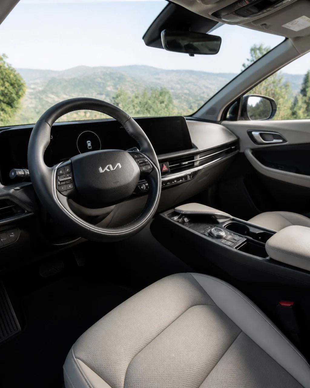 A comfortable, technology-focused Kia interior