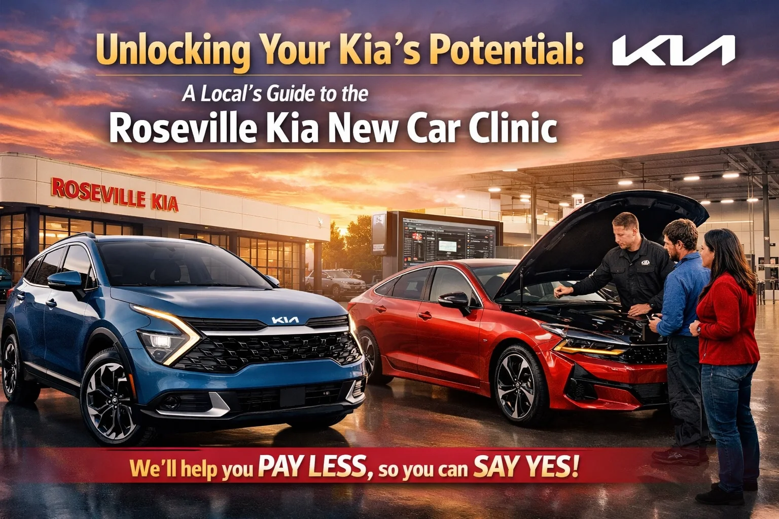 [HERO] Unlocking Your Kia’s Potential: A Local’s Guide to the Roseville Kia New Car Clinic