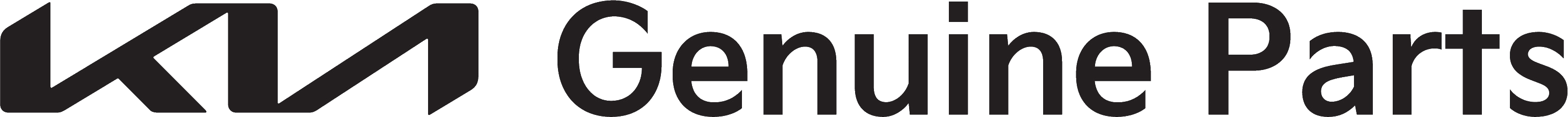 Kia Genuine Parts Logo