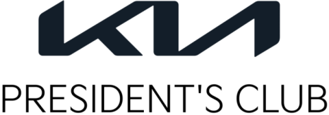 KIA President's Club logo at Roseville Kia