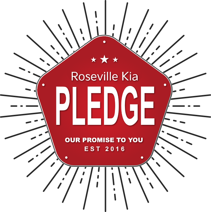 Roseville Kia Pledge logo